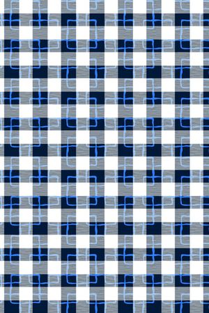 格子印花华亿平台图片