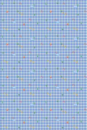 格子印花华亿平台图片