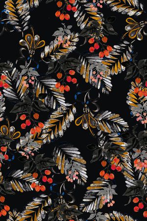 复古印花华亿平台图片