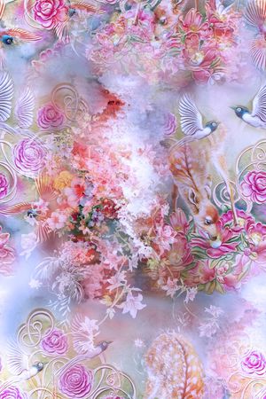 图案——服饰印花华亿平台图片