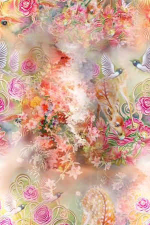 图案——服饰印花华亿平台图片