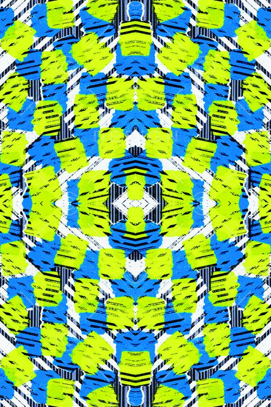 几何印花华亿平台图片