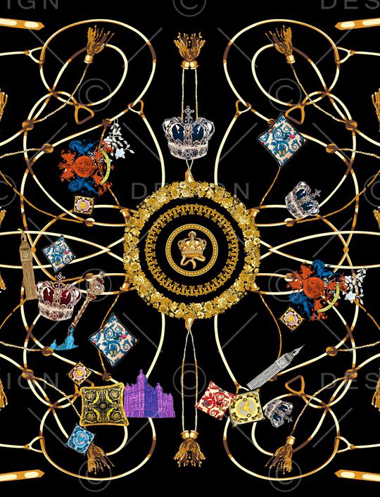 几何印花华亿平台图片