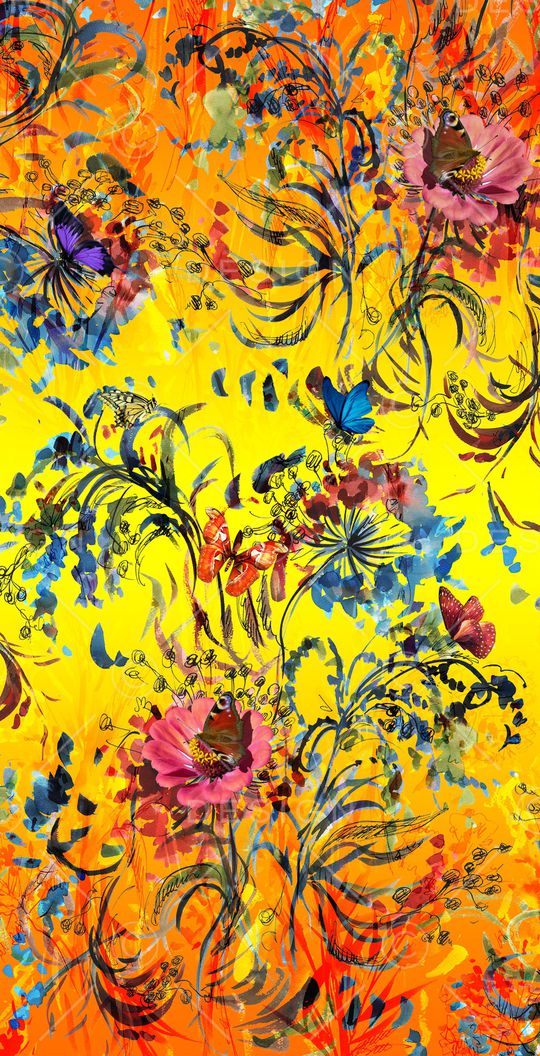 定位花印花华亿平台图片