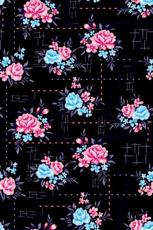 手绘印花华亿平台图片