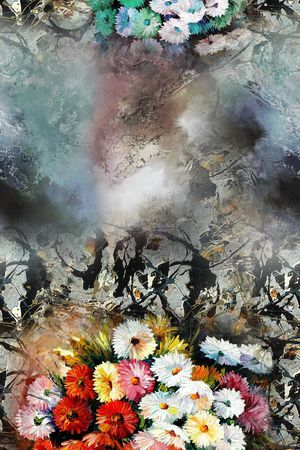 女装印花华亿平台图片