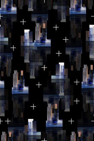 几何印花华亿平台图片