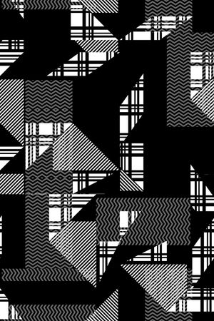 几何印花华亿平台图片