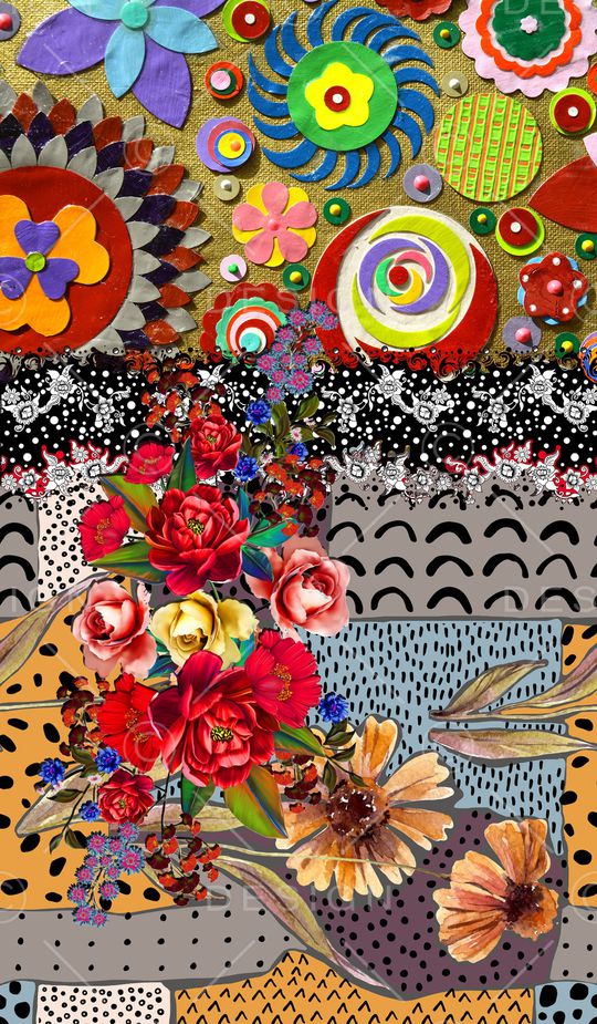 定位花印花华亿平台图片