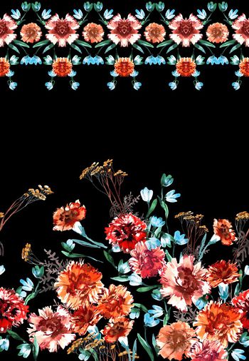 1290963-200128康乃馨黑色