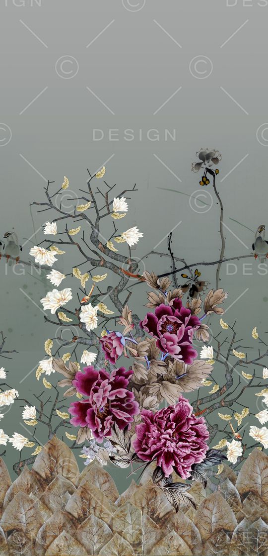 定位花印花华亿平台图片