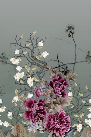 定位花印花华亿平台图片