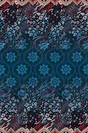 几何印花华亿平台图片