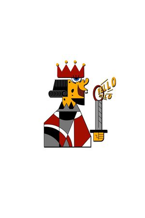 卡通人物印花华亿平台图片