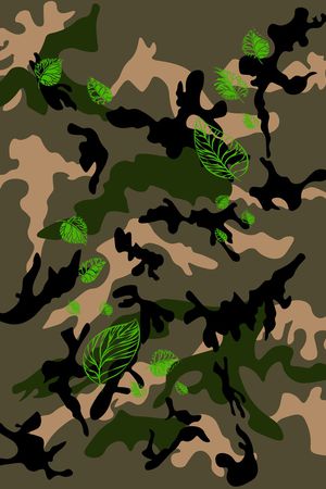 迷彩印花华亿平台图片