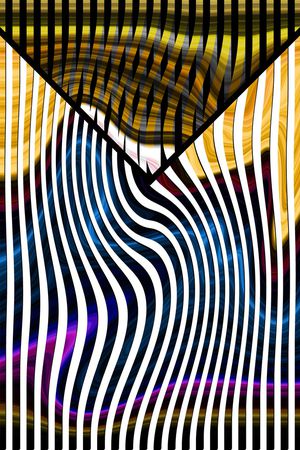 几何印花华亿平台图片