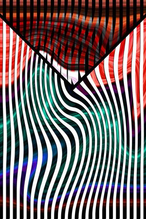 几何印花华亿平台图片