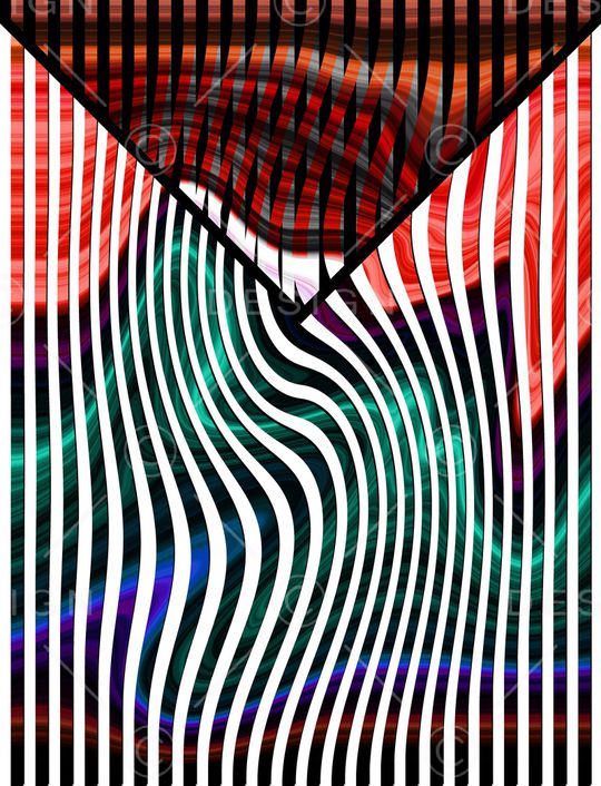 几何印花华亿平台图片