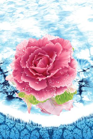 定位花印花华亿平台图片