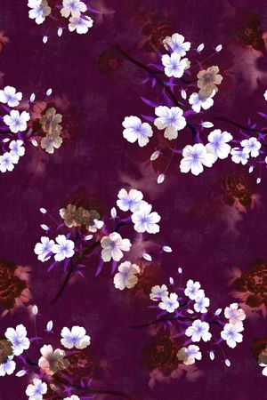 梨花印花华亿平台图片