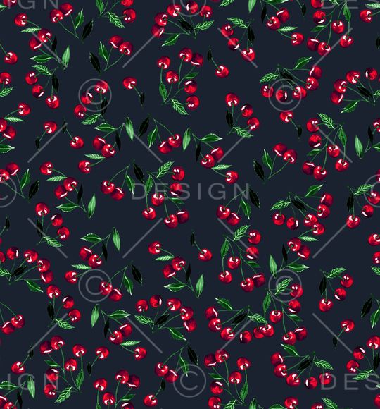 樱桃印花华亿平台图片