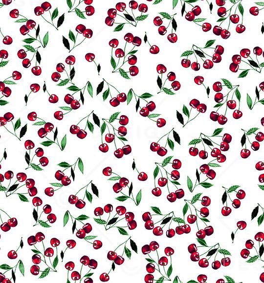 樱桃印花华亿平台图片