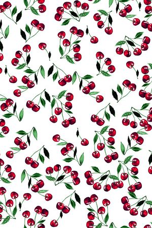 樱桃印花华亿平台图片