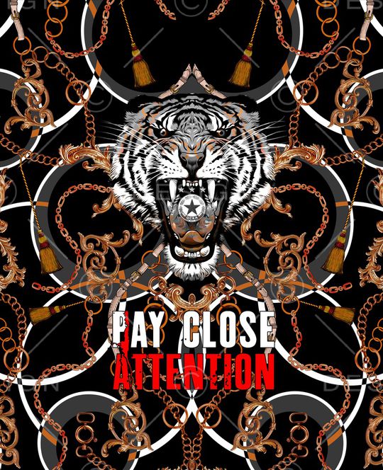 复古印花华亿平台图片