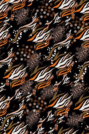 蛇纹印花华亿平台图片