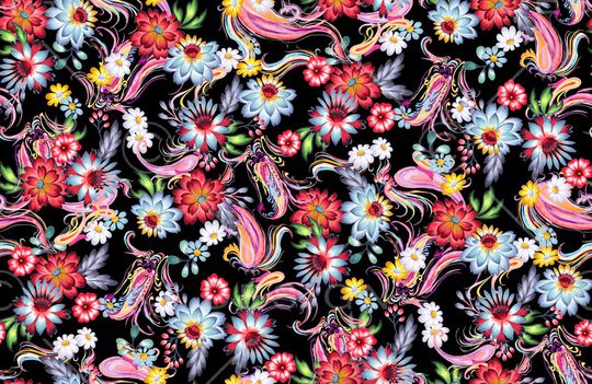 水彩印花华亿平台图片