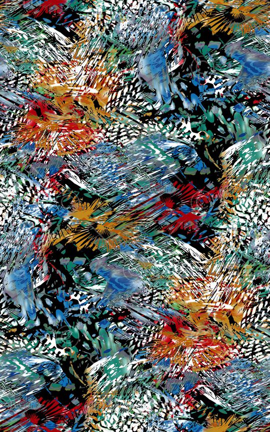 几何印花华亿平台图片