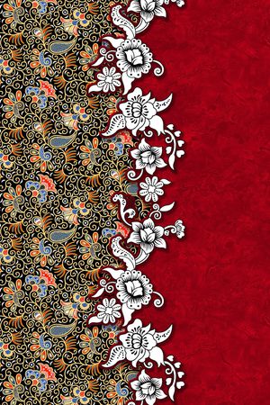 复古印花华亿平台图片