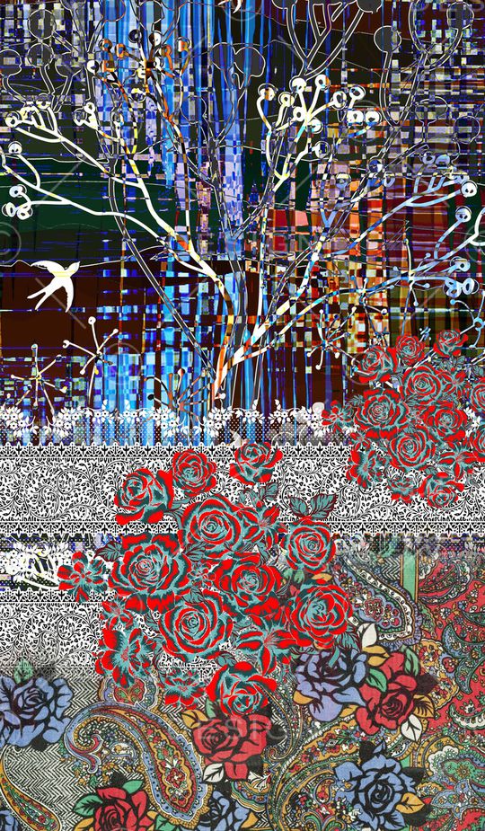 定位花印花华亿平台图片