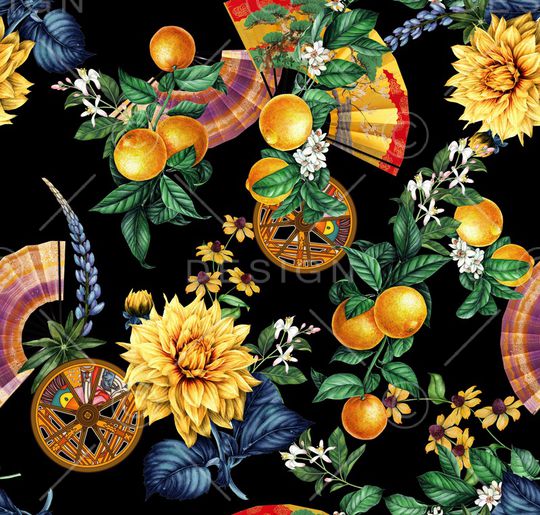 水果印花华亿平台图片