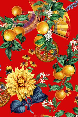 水果印花华亿平台图片