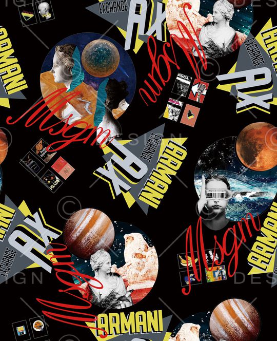 几何印花华亿平台图片