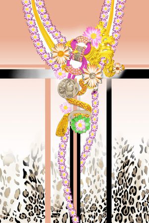 定位花印花华亿平台图片