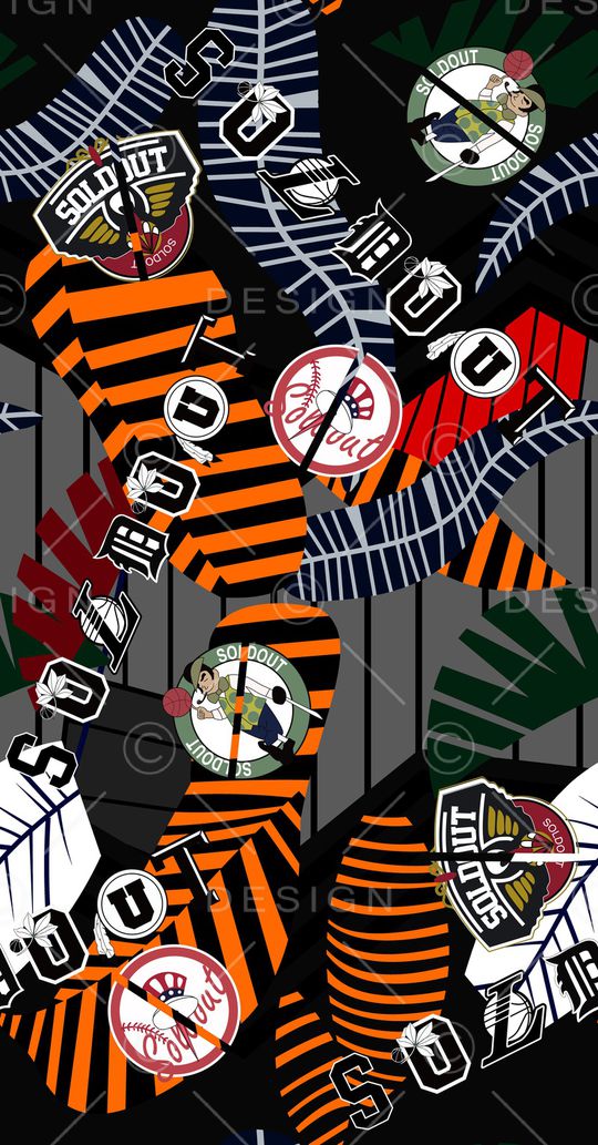 几何印花华亿平台图片