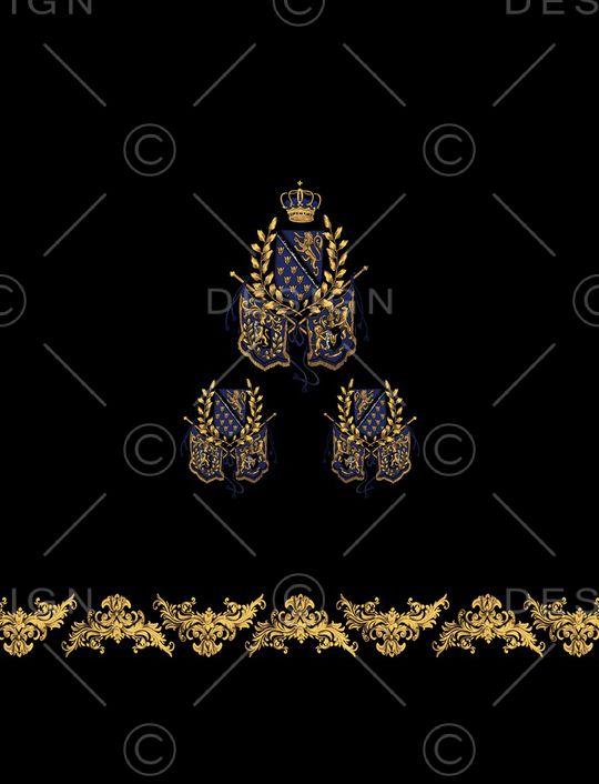 几何印花华亿平台图片