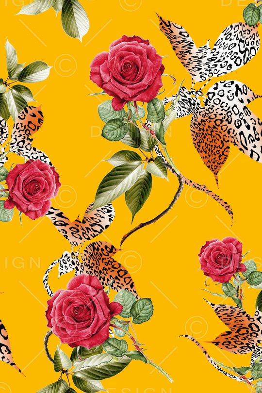 豹纹印花华亿平台图片