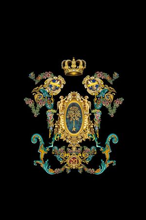 几何印花华亿平台图片