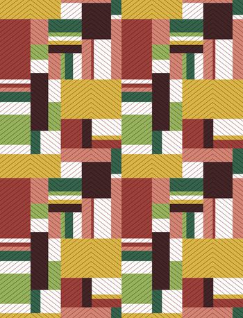 几何印花华亿平台图片