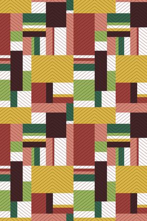 几何印花华亿平台图片