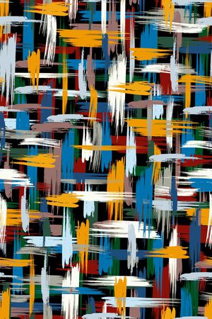 笔触印花华亿平台图片