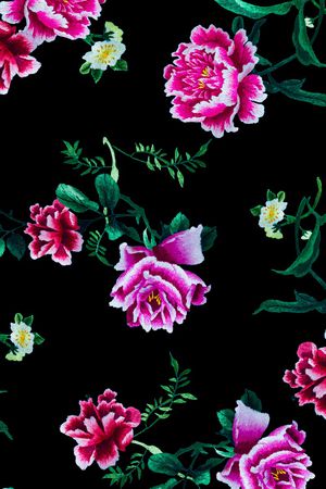 树枝印花华亿平台图片