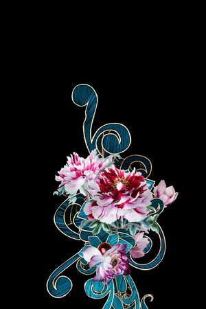 定位花印花华亿平台图片