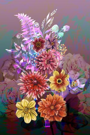 定位花印花华亿平台图片