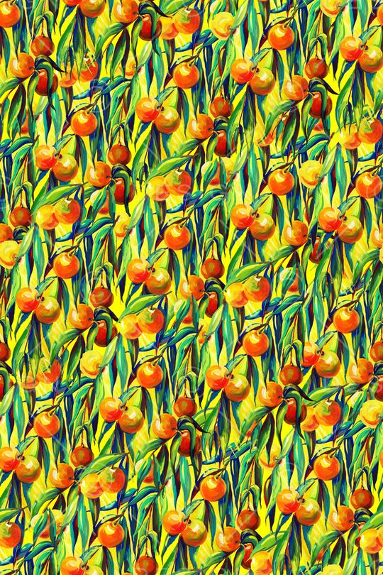 抽象花卉印花华亿平台图片