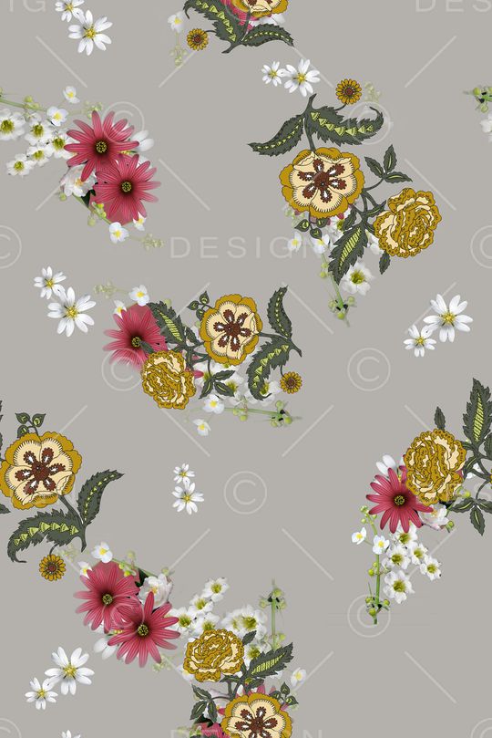 复古印花华亿平台图片