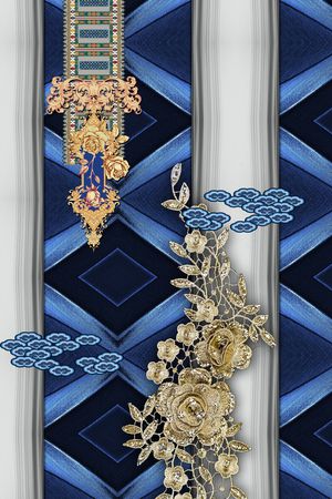 定位花印花华亿平台图片